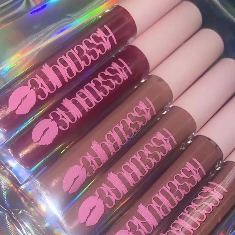 Private Label Pigment Set Lipgloss Vendor Lip Gloss with printing logo