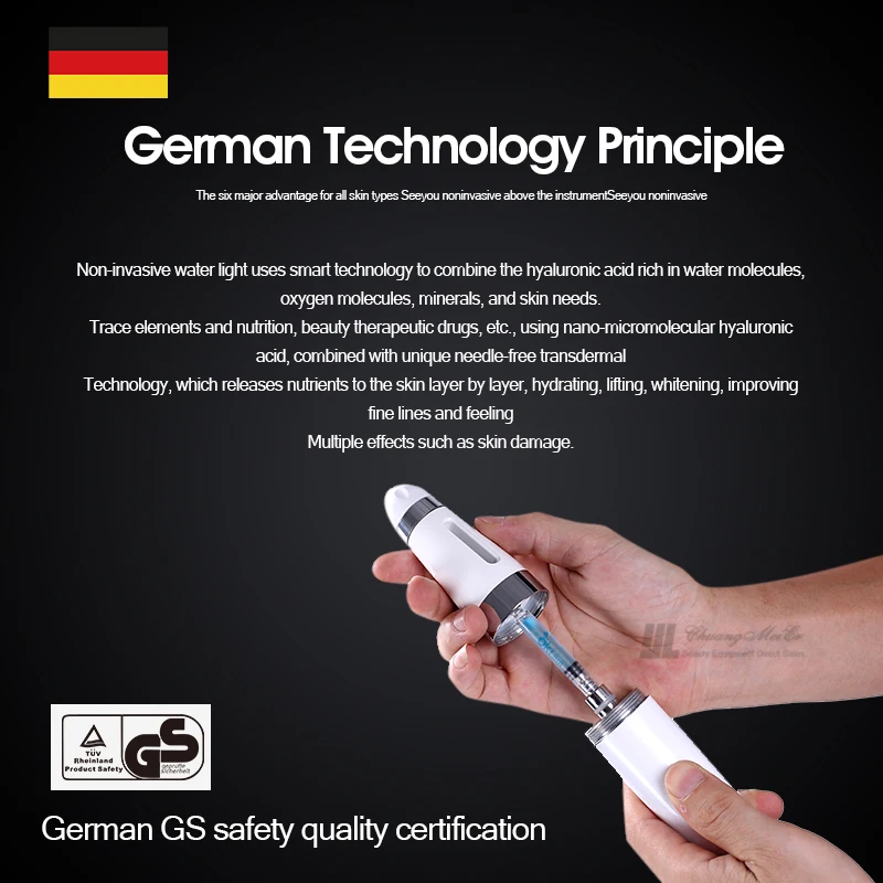 portable Meso injection Gun machine skin whitening and hydrating needle free mesotherapy