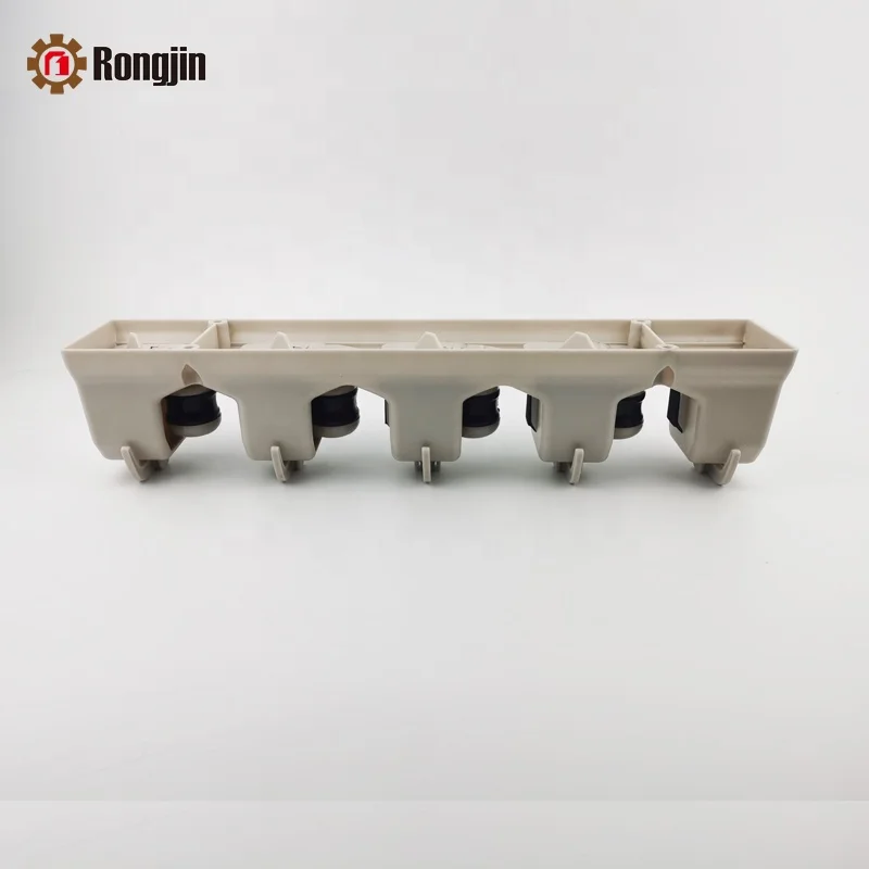 Держатель для метлы из АБС-пластика и органайзер для садовых инструментов, 4 положения, с 5 крючками, для гаражного хранения