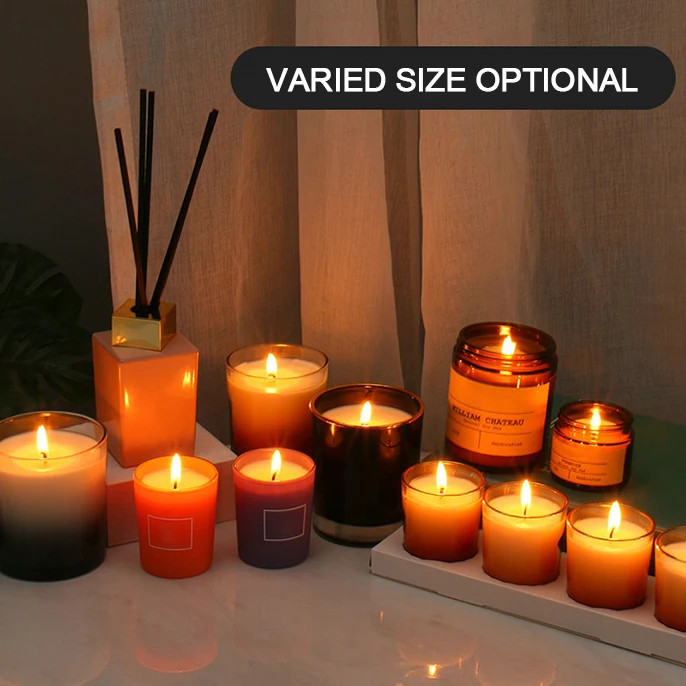 In Stock Wholesale Luxury Women Soy OEM Latest Scented Candles With Private Label