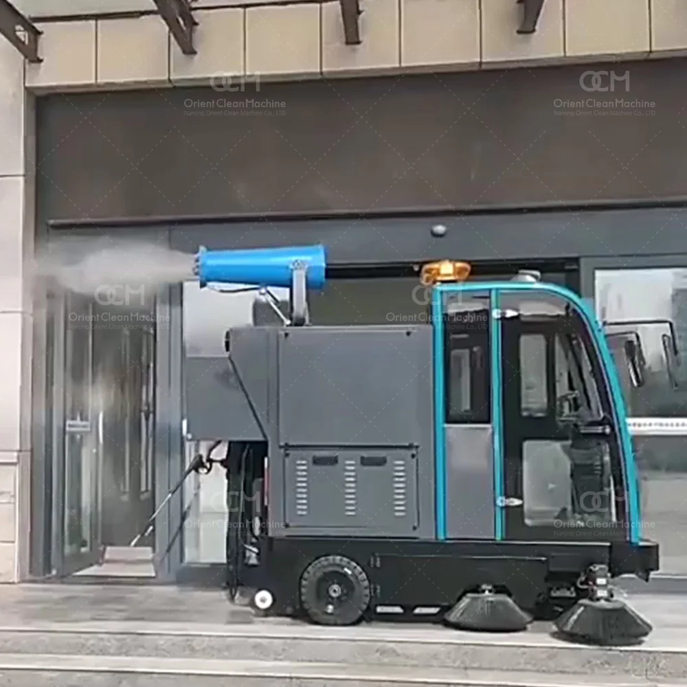 E900(HFS)  ride on road sweeper vacuum road sweeper truck  sidewalk sweepers for sale