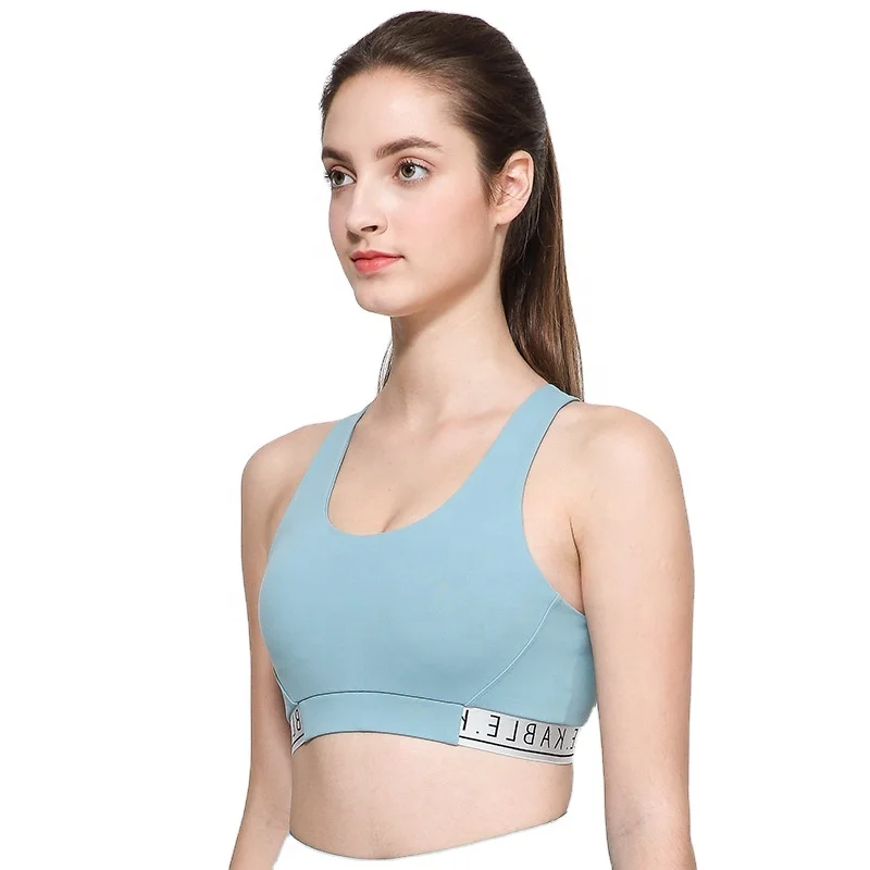 Wholesale Acting High Intensity Bra Women Sexy Yoga Bra Fitness Sports Bra Crop Top Independent Chest Pad Quantity Basketball