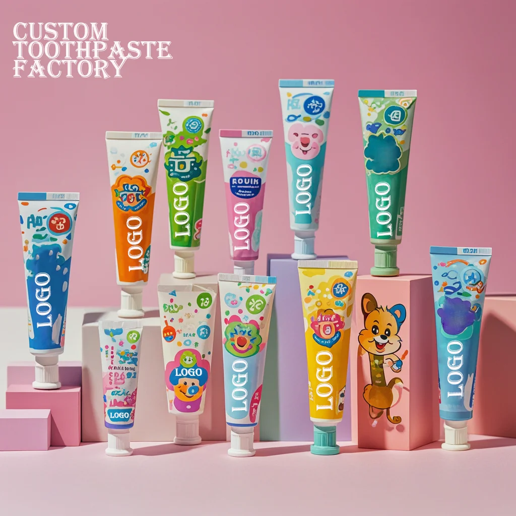 Custom Black Seed Toothpaste Factory Private Label Natural Active Charcoal Teeth Whitening Toothpaste For Children
