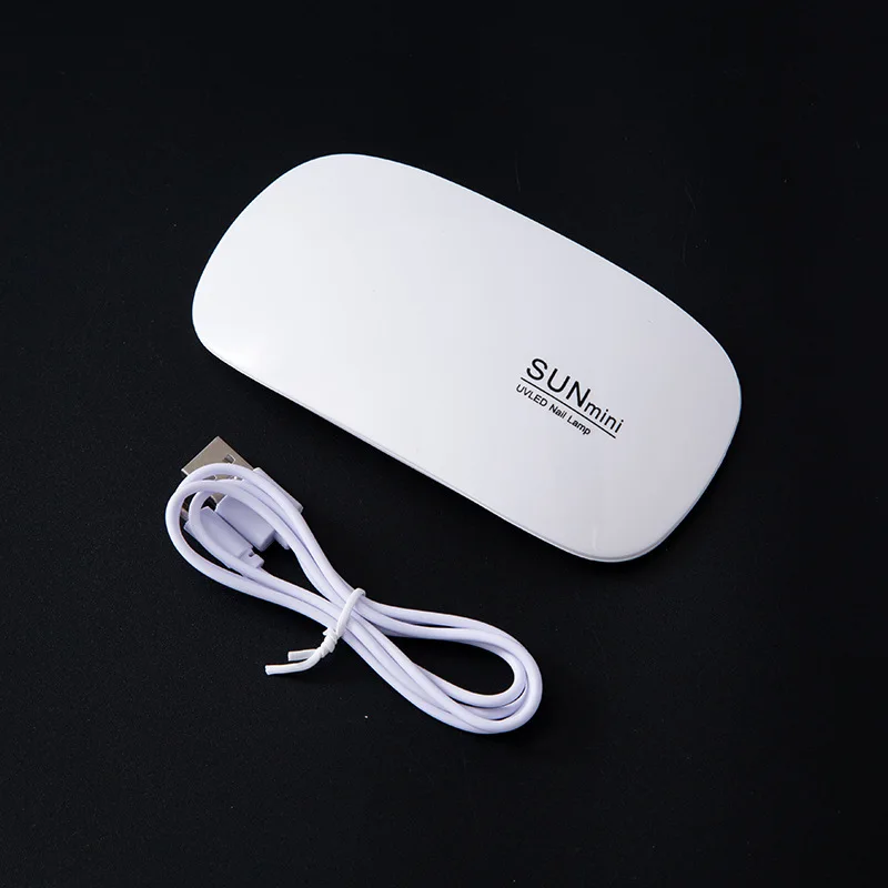 Home Use LED Nail Lamp Mini Size Portable Nail UV Light LED Sun Not Blacking Hands UV Lamp for Nails