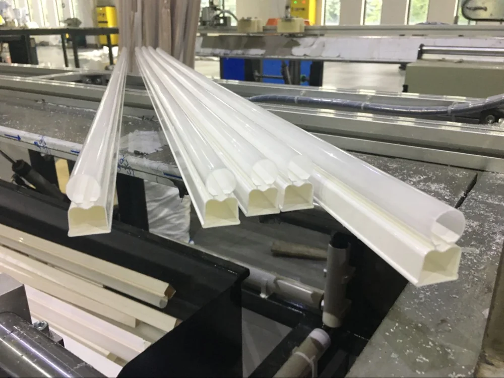 
YAOAN--- PC PMMA PS Led Tube Lamp Extrusion Machine , Lampshade Profile Extrusion Machine 