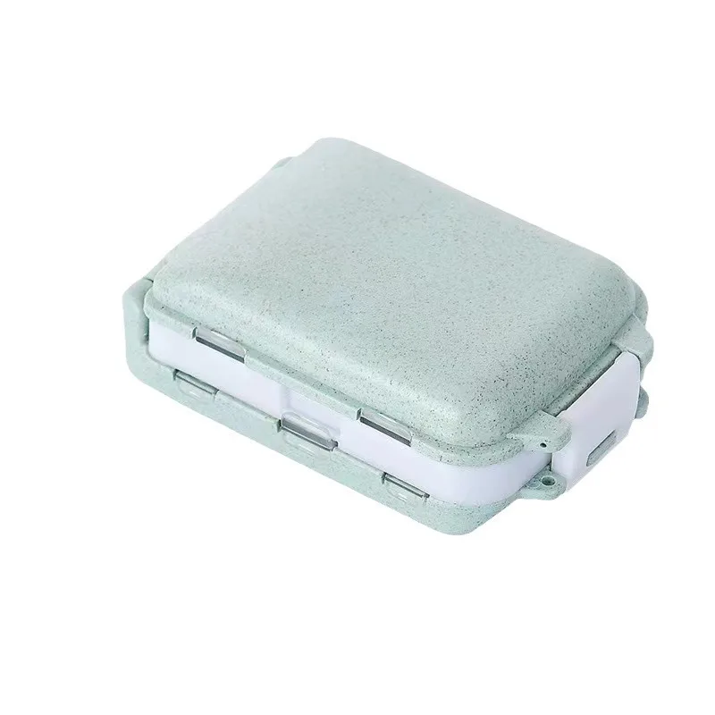 Pill Organizer Travel 7 Day Pill Container Minder Box Case With Unique Open Design And Large Compartments