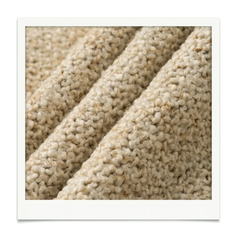 Eco Friendly Cotton Burlap Linen Fiber High Quality Jacquard Weave Hemp Jute Cotton Woven Jute Furniture Sofa Curtain Fabric