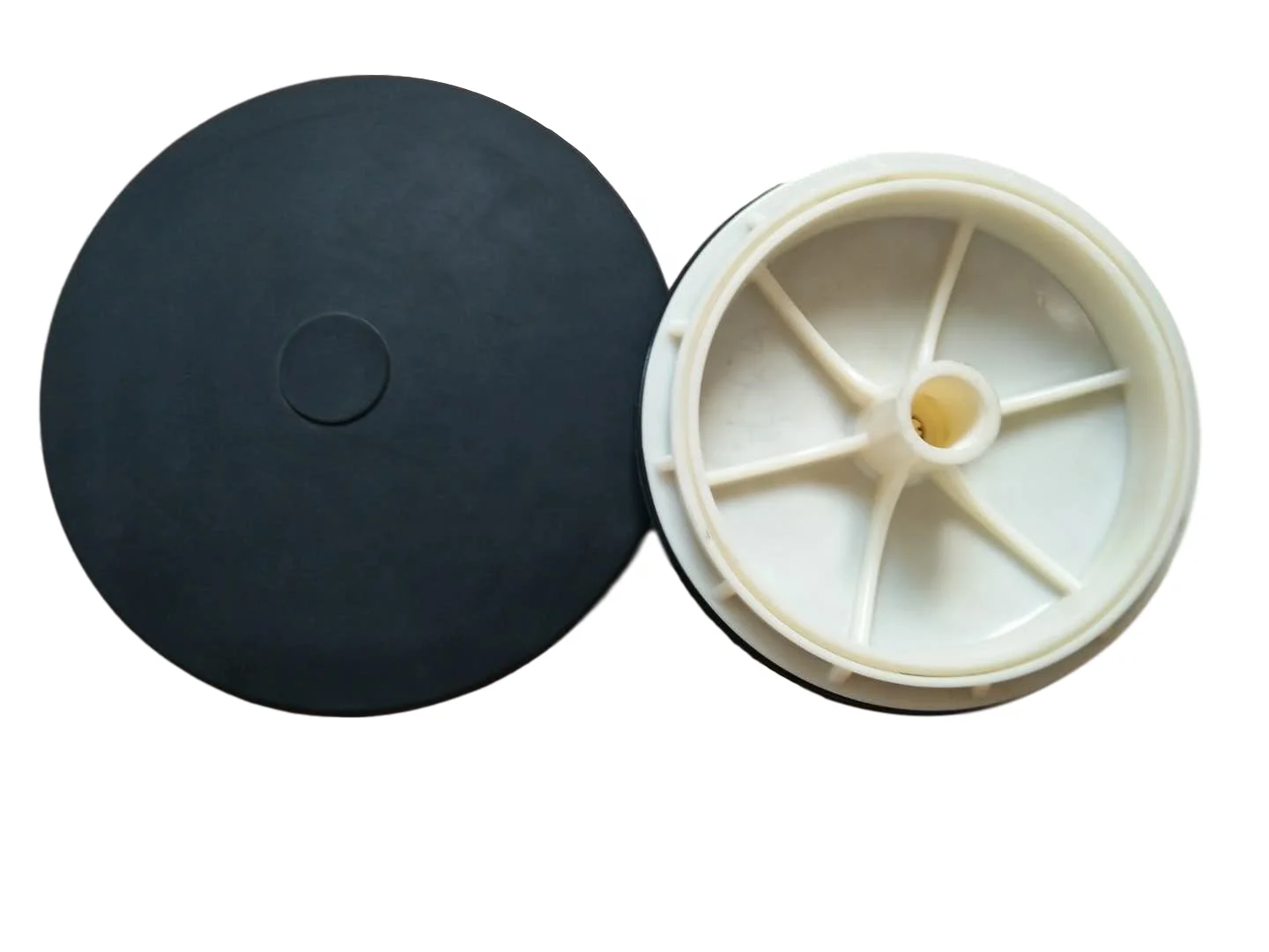 Various types of disk microporous aerators with high oxygen utilization