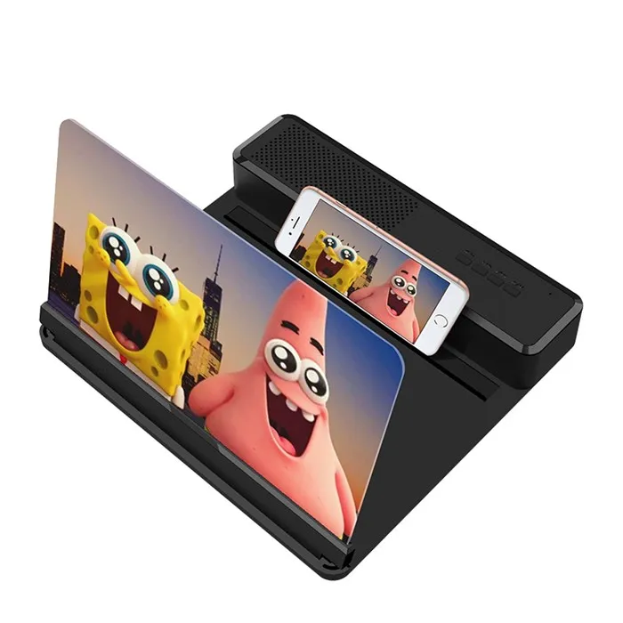 3D magnifying projector screen enlarger mobile phone amplifier for movies