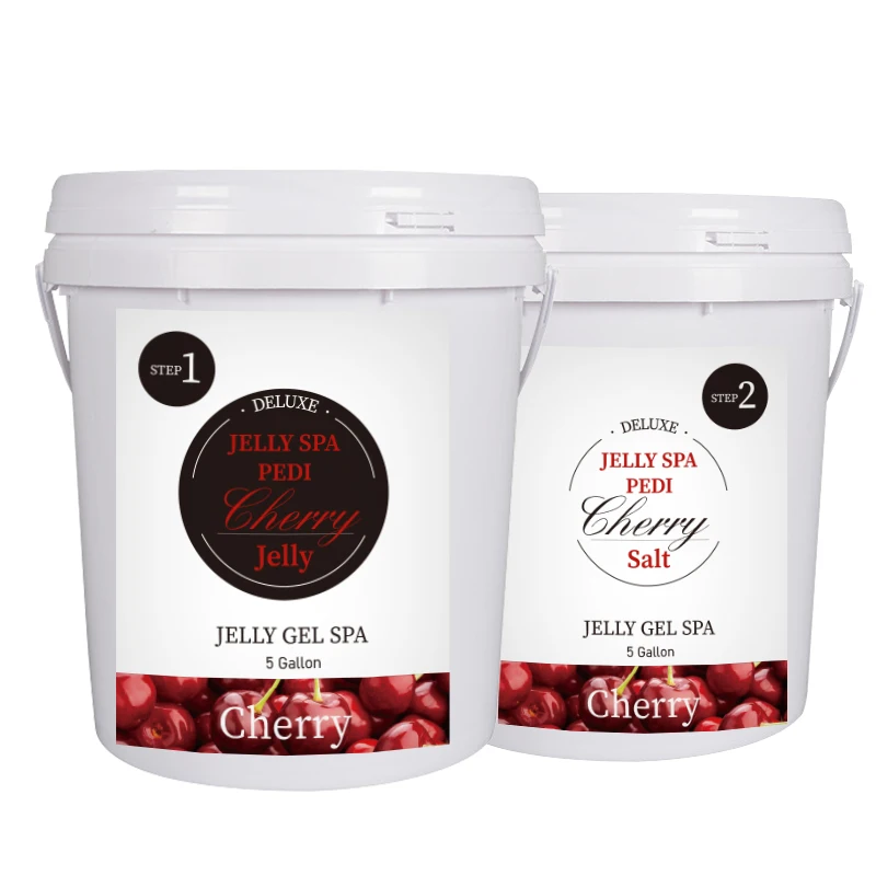 5 Gallon Cherry Foot Peeling Skin Care Jelly Pedicure Kit Foot Scrub Soak Herbal Spa Pedicur Products Pedicure Kit