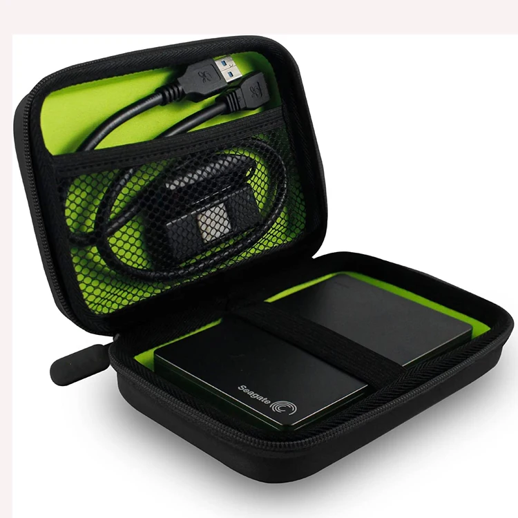 Hard Drive Case External Drive Storage Carrying Bag EVA Hard Carrying Case for Power Bank