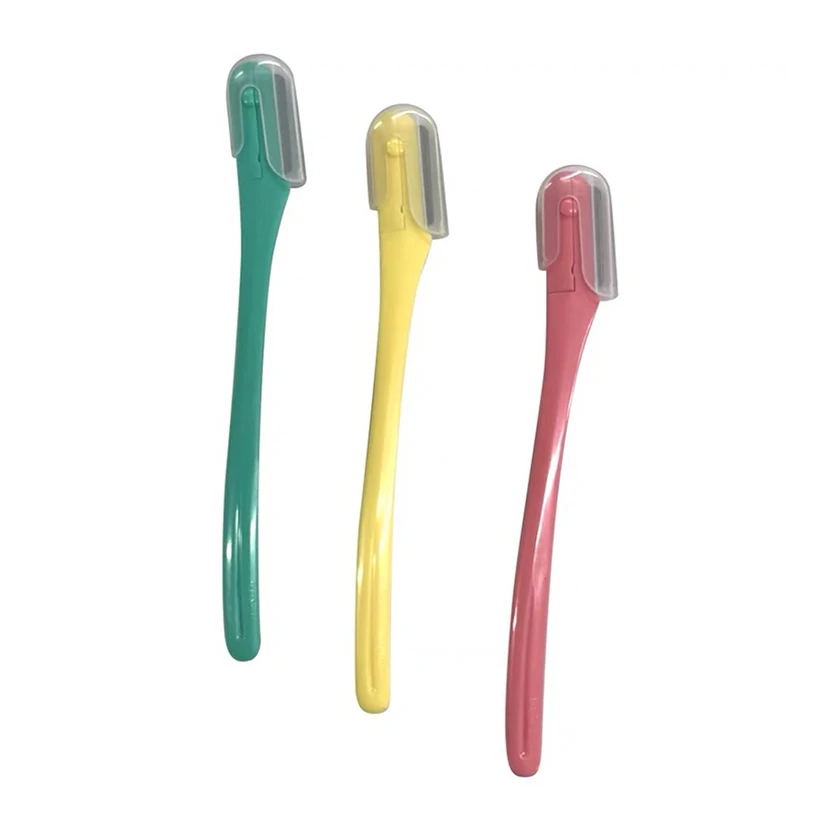 Japan customized women shaver hair removal female safety razor with stainless guard