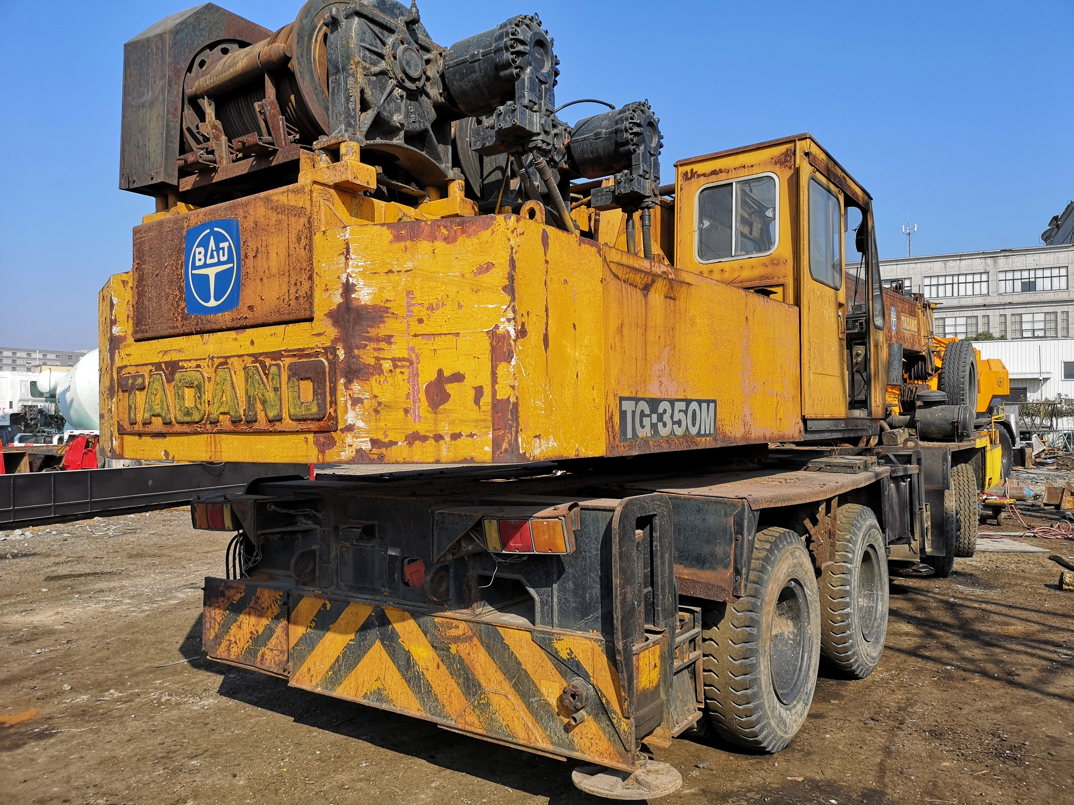 Б/у кран Tadano TG350M Япония б/у Грузовые Краны 35