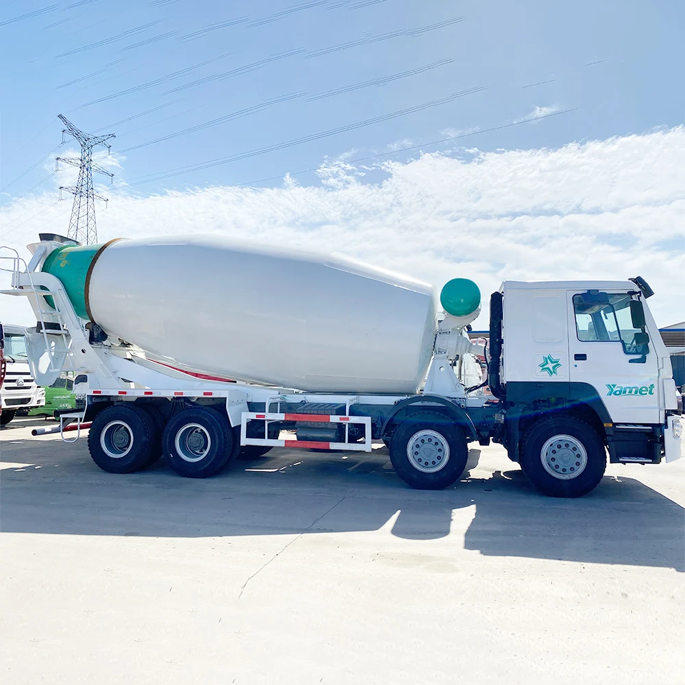 Sinotruck Howo 6x4 10 wheel Concrete Mixer Truck A7 371 420hp 12cbm howo Cement Mixer Truck