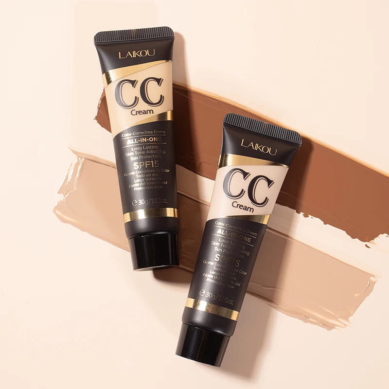 Adult Female Natural Mineral Makeup Cream CC Cream Beauty Products Centella Asiatica Concealer Liquid Foundation Main Pearl Face