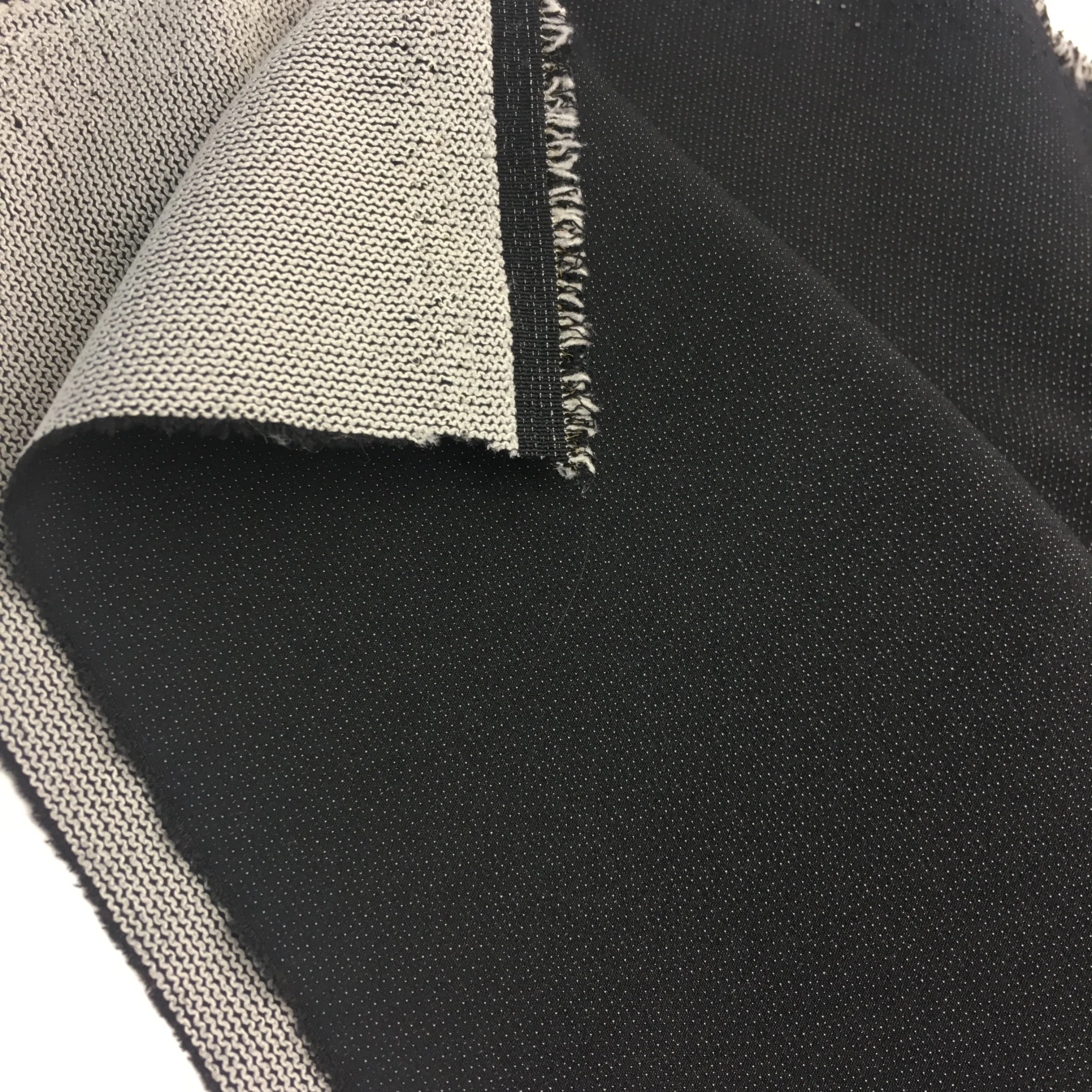 
Spun nilon polyester spandex melange polka dot elastic fabric anti slip fabric stretch climbing cloth for sportswear pants 
