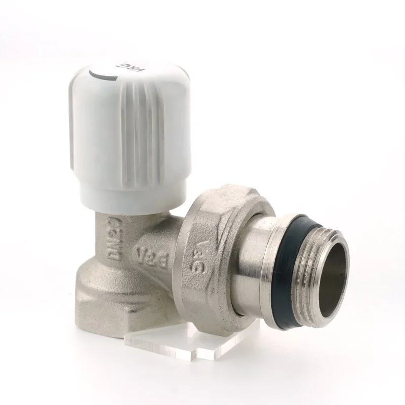 1/2 inch DN15 Brass Angle 15mm Thermostatic Radiator Valve Manufacturer
