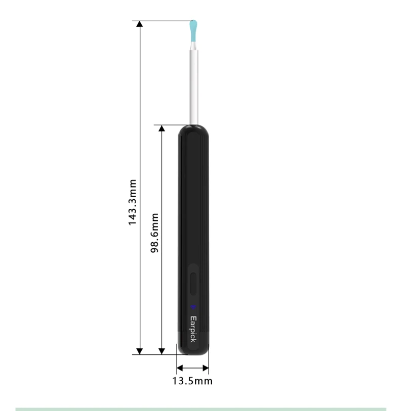 Камера для чистки ушей с 1080HD комплект удаления ушной серы 8 инструментами очистки камеры со светодиодной подсветкой