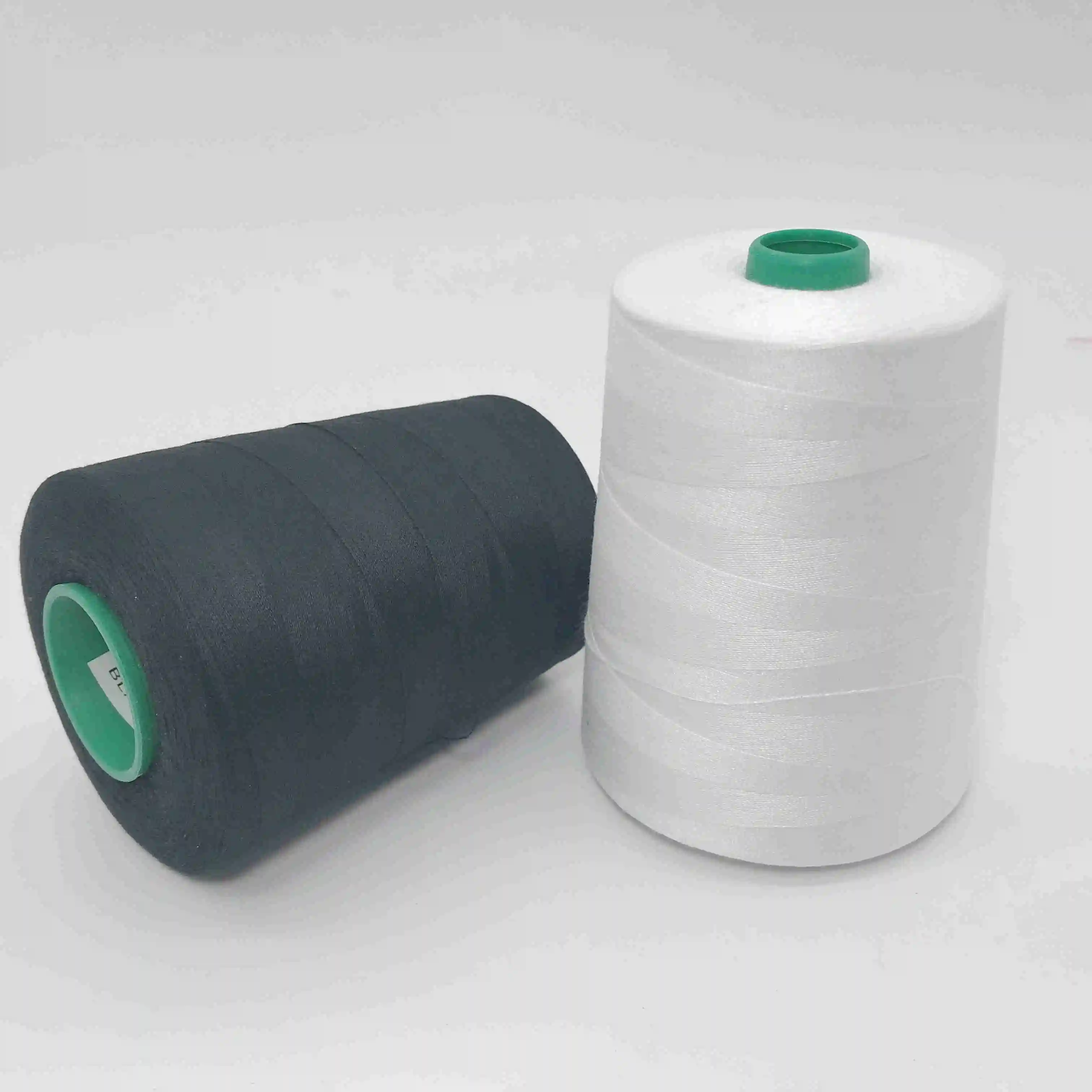 Denim thread high-quality high-speed polyester pagoda sewing thread 20S/2 strands large coil thick thread for household use