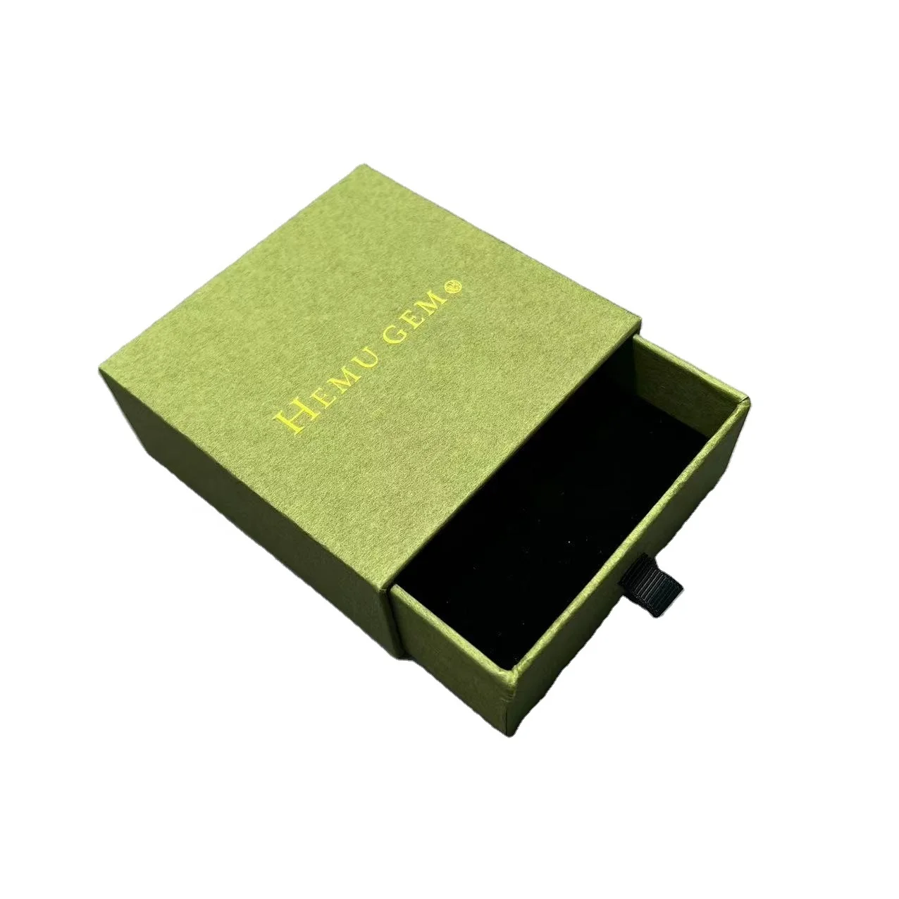 Luxury Fancy Paper Drawer Slider Gift Packaging Jewellery Box for Pendant Ring Necklace Drawer Jewelry Box with Logo