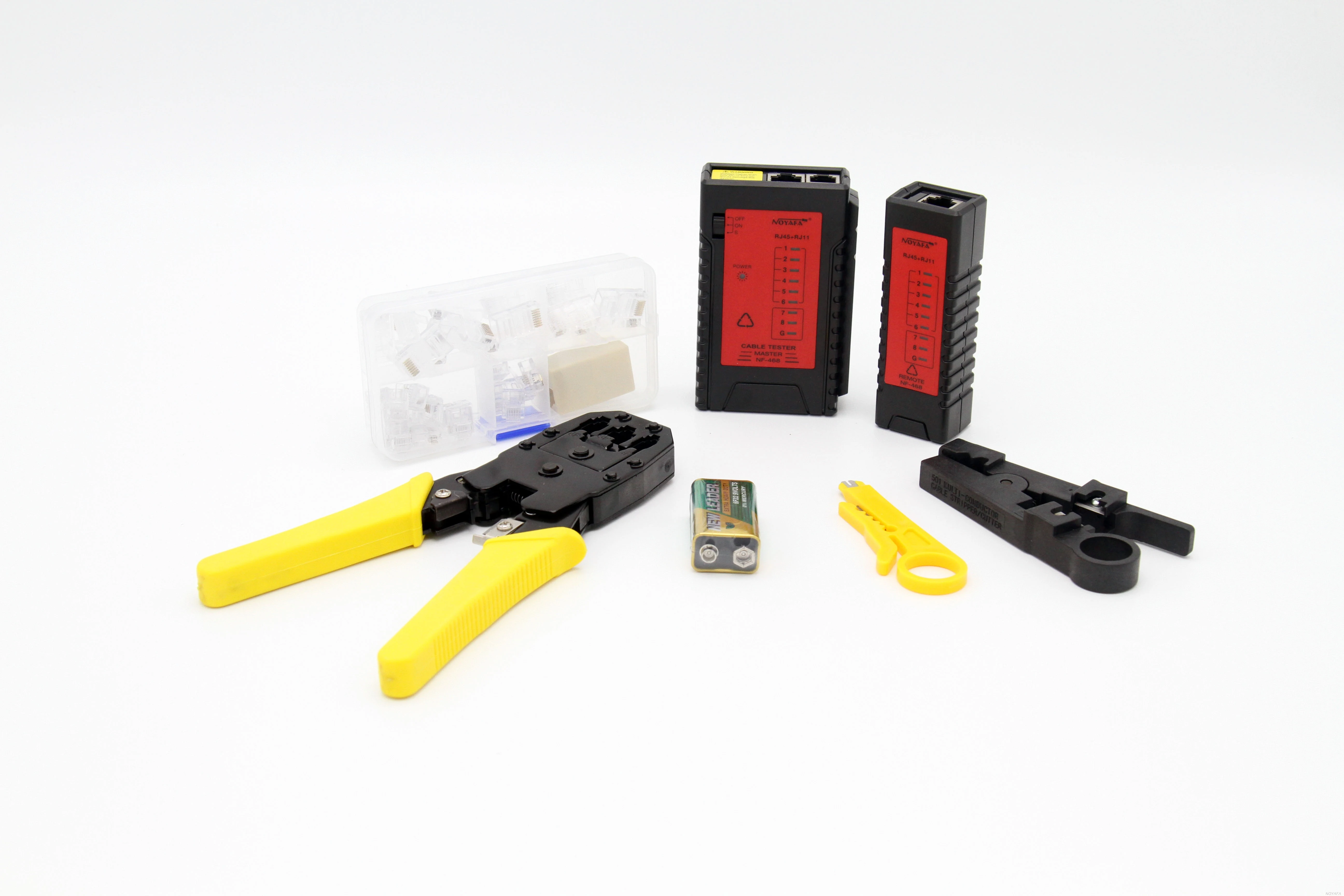 HOT SELLER ! Wholesale network Toolkit Network Cable Crimping Tool Kit
