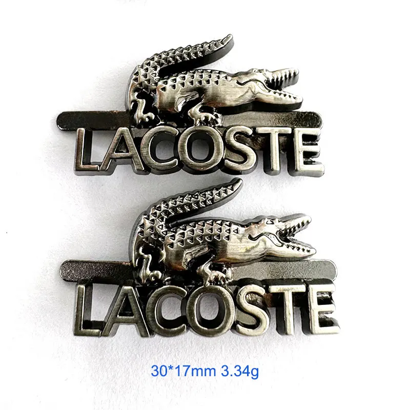 High-Quality Electroplated Crocodile Shoe Buckles Small Charm For Unique Style Summer Leather Shoes