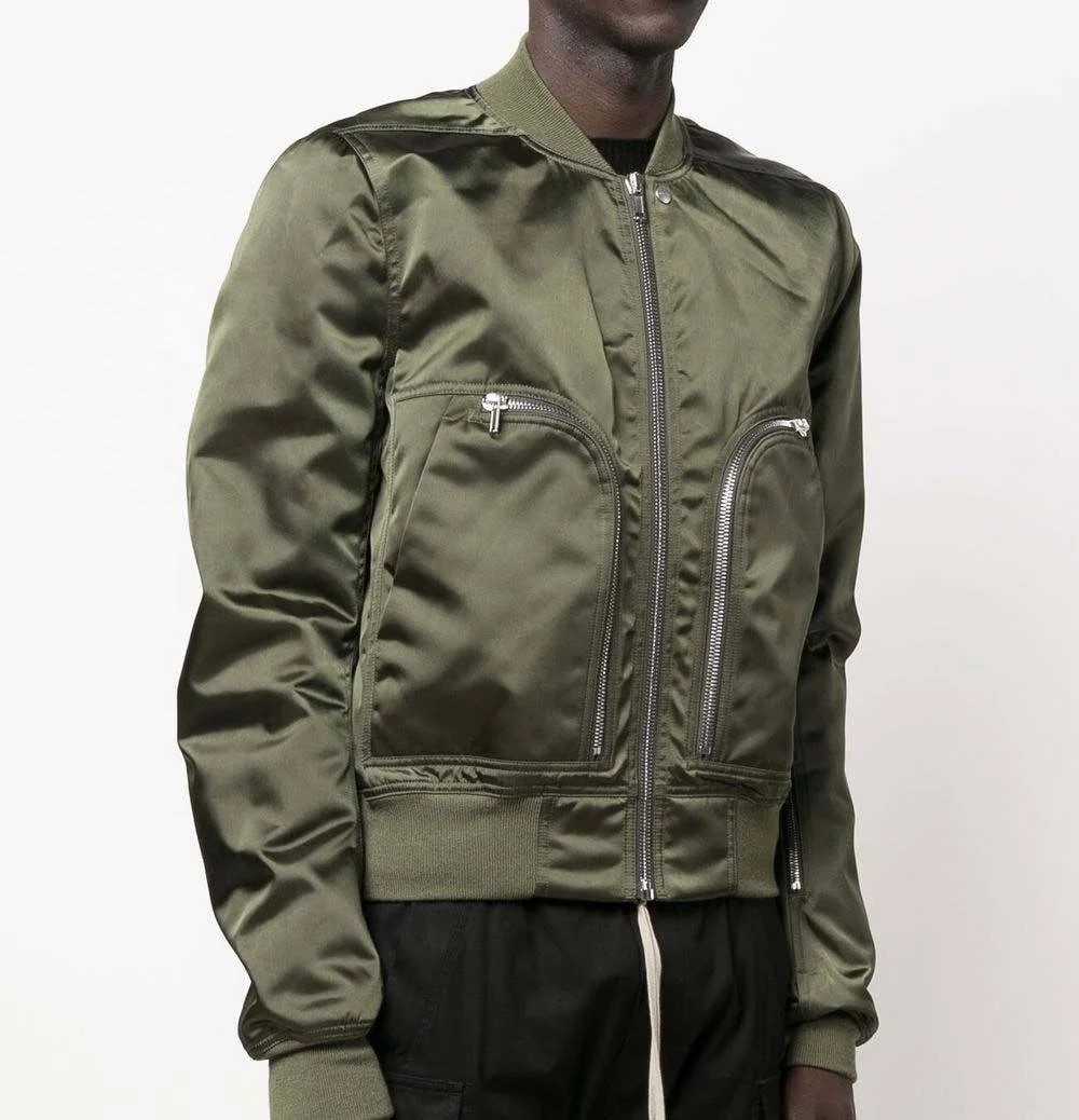 2023 new design wholesale Custom Zipper Cotton Padded Coats  Plus Size Men Bike Baseball MA-1 College Bomber Flight Jacket