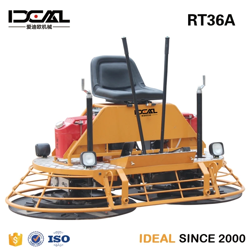  GX690 36 'ездить на шпатель 22hp бензиновый двигатель Вождение бетонный машина ездить для