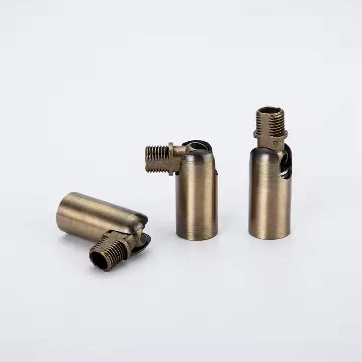 Hot Selling Metal 180 Degree M10 Pipe Swivel Rotary Joint For Track Light
