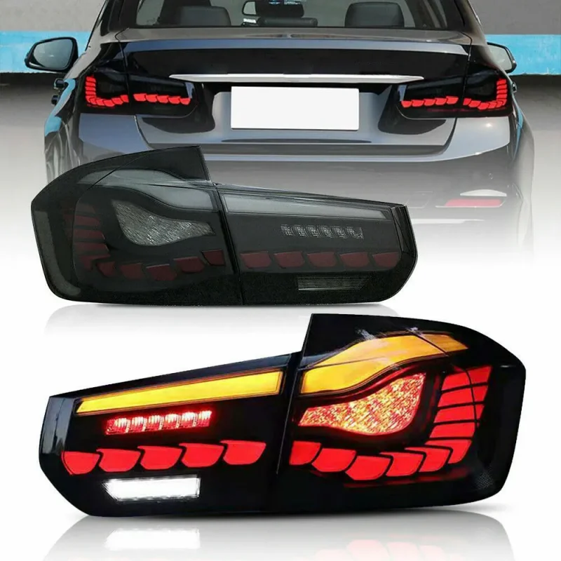 New Arrival Smoked OLED Tail Lights For 2012-2018 BMW 3 Series F30 F35 F80 Rear Lamps M3 Led Taillight Assembly