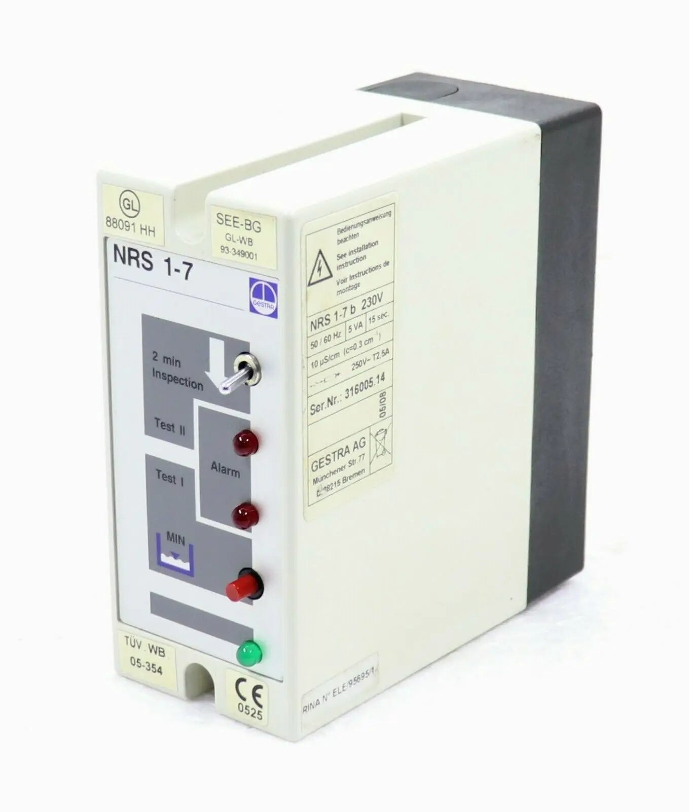 GESTRA NRS1-7B Level Switch NRS1-7 b 230V