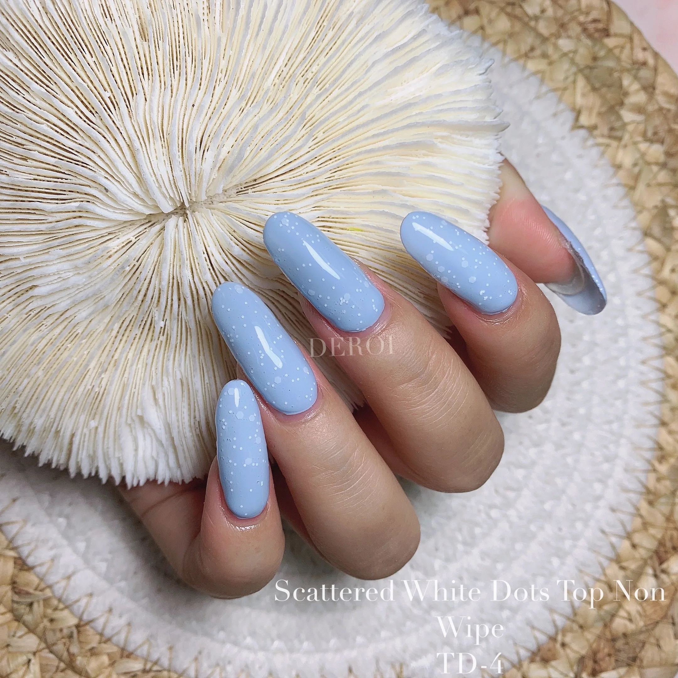 Wholesale Black Flake Non Wipe Velvet Top Coat Egg Nail Polish Base Coat with Egg Matte Effect