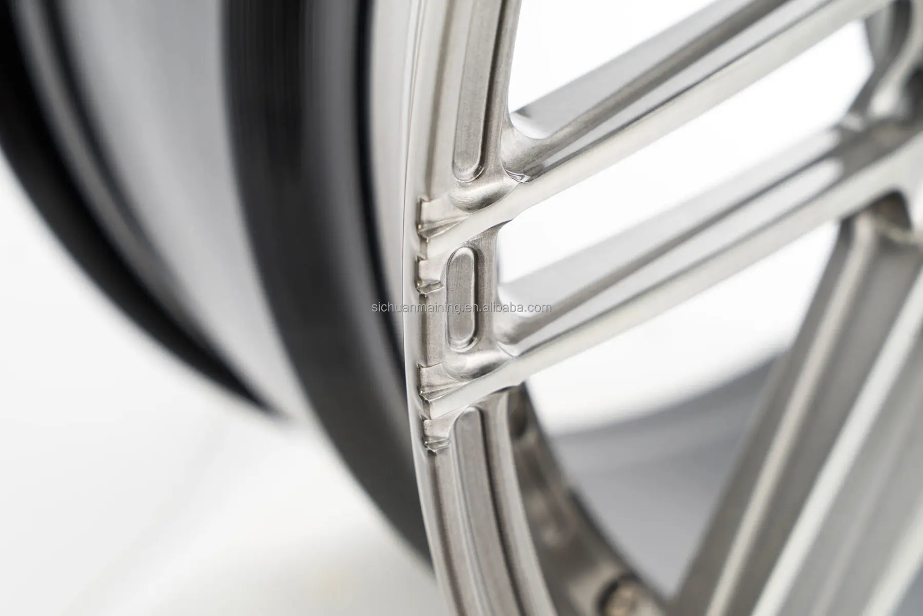 5x112 21x9 Front 21x10.5 Rear Forged Wheels Brushed Matte Gunmetal Wheels For BMW 8 Series M850i X drive 840d X drive