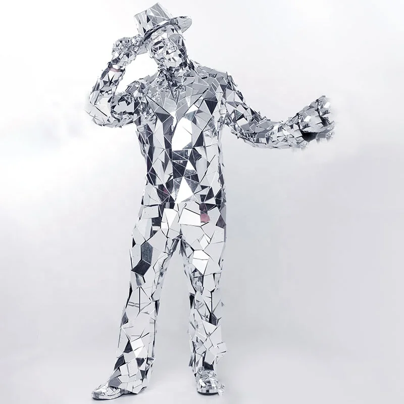 China professional led suits mirror costumes deal