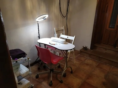 Beauty Salon Professional Manicure Table Cheap Modern Portable Folding Nail Spa Black White Manicure Table