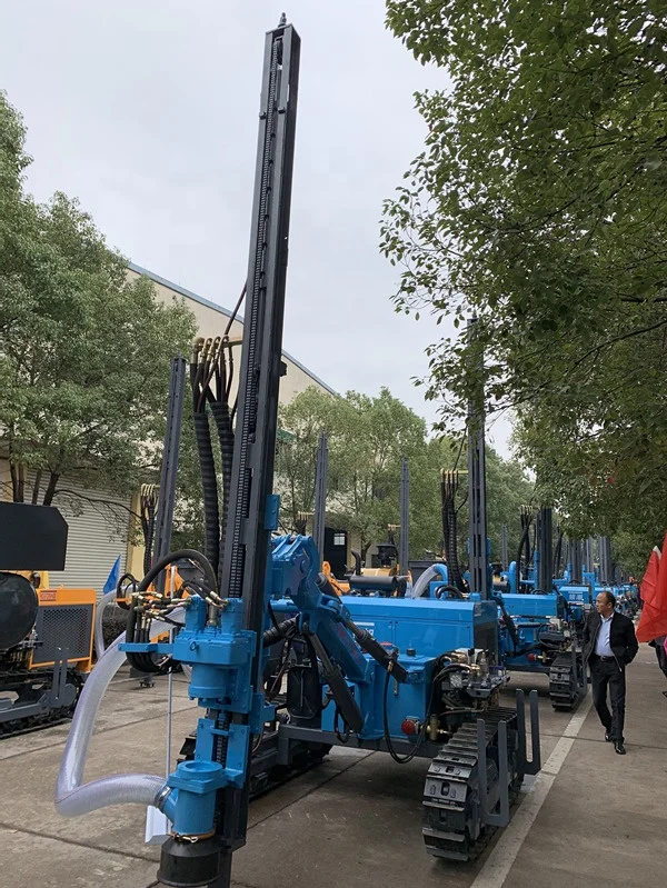 YC726  Crawler Wagon Drill with China II diesel Engine for Africa