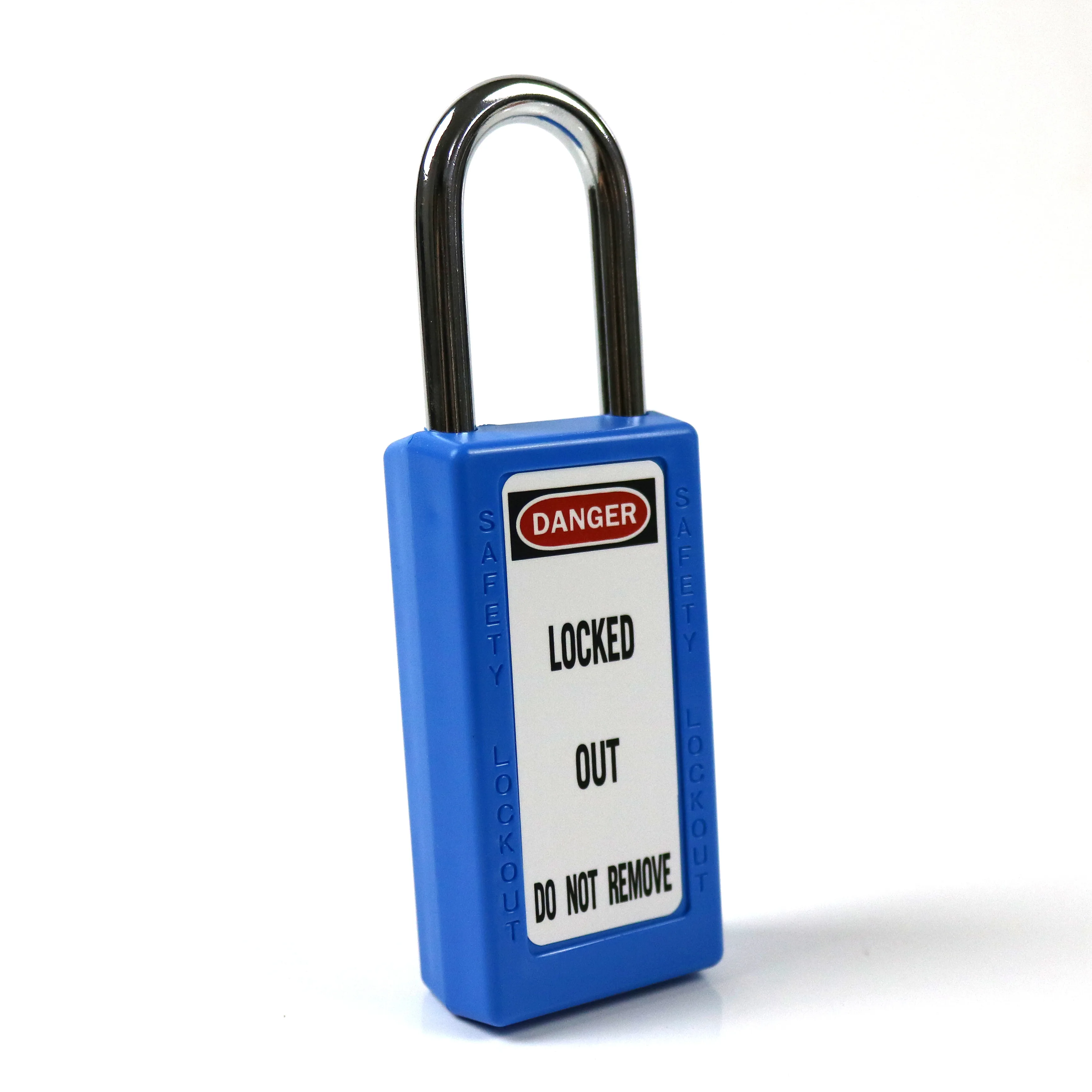 NT-S38LA 38MM Blue Master Key Lock Steel shackle Safety Lockout Padlock with keyed different