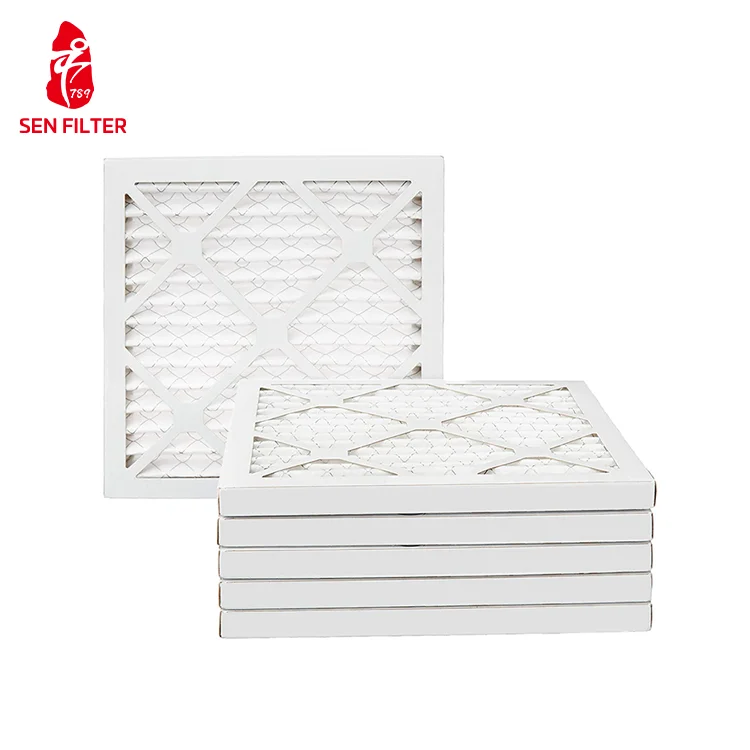 Customized Merv 6 8 11 13 14 15 Electrostatic Pleated Air Conditioner HVAC AC Furnace Air Filter