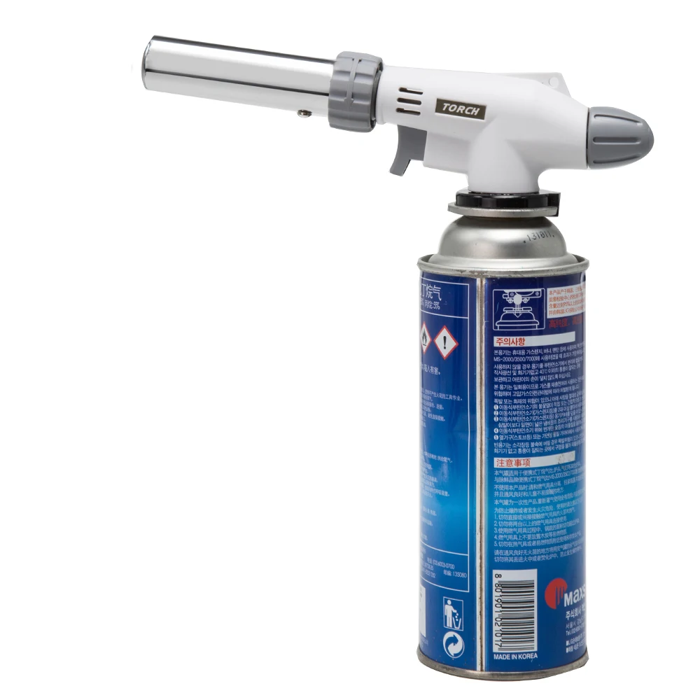 Сертификат CE WS-516C Пластиковые регулируемые пьезо зажигания инверсии кухонная газ бутан факел