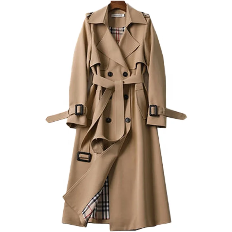 New Woman Clothes Wholesale Fashion Apparel Elegant Mid-length Coat For Women Custom Wool Coat Wholesale Winter Coat