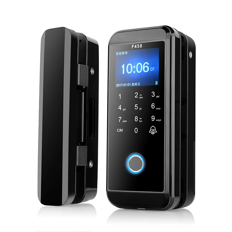 Биометрическая система посещаемости отпечатков пальцев двери система контроля доступа с замком и ключом