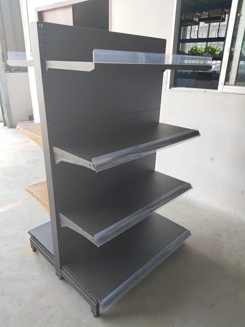 supermarket heavy duty retail display shelf and rack gondola Expositor de metal