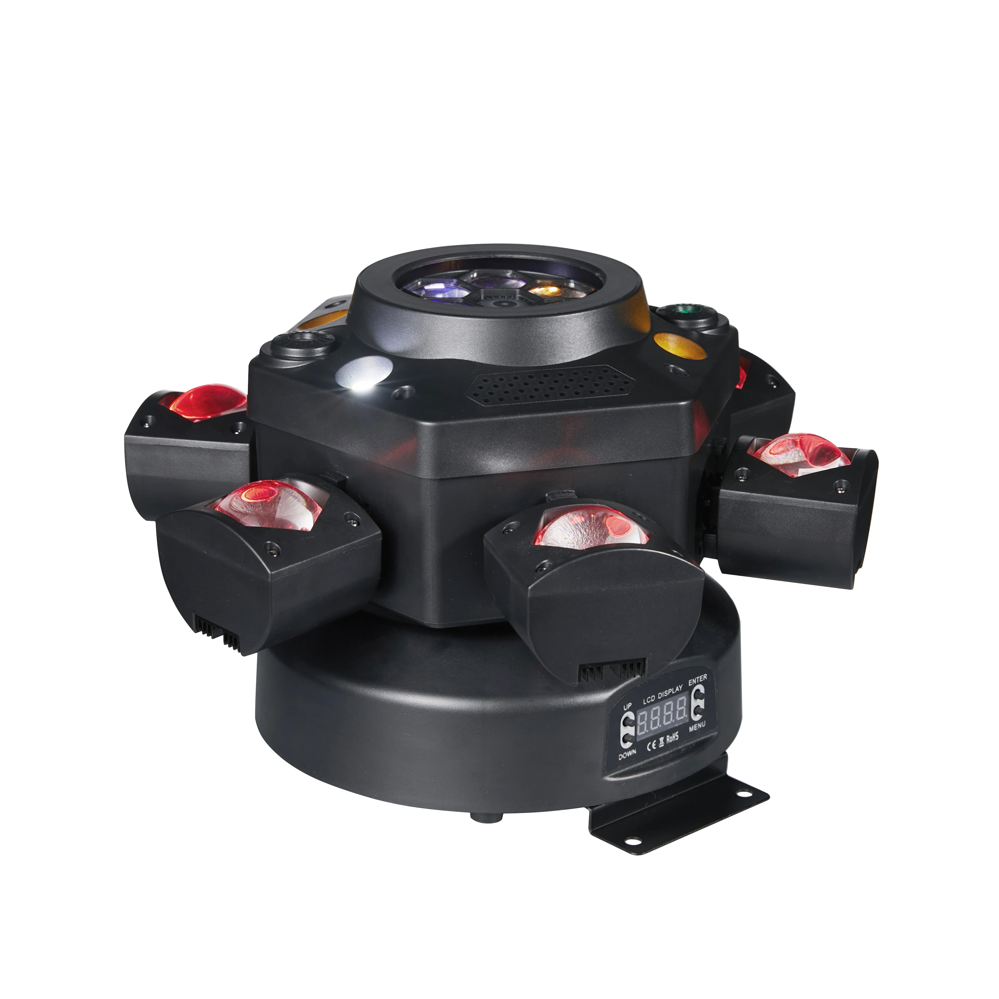 New Arrival LED  Armed Mini pattern -Six armedLittle King Kong Light Strobe Effect  Disco Stage Lighting