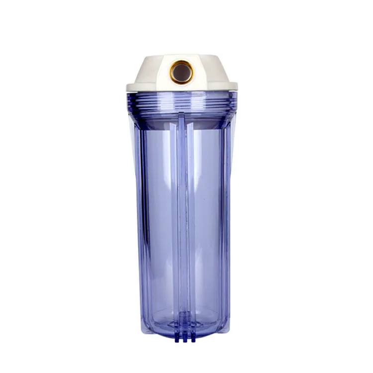 Reverse Osmosis 10 20 Inch High Pressure Plastic Clear Water PVC Filter Housing