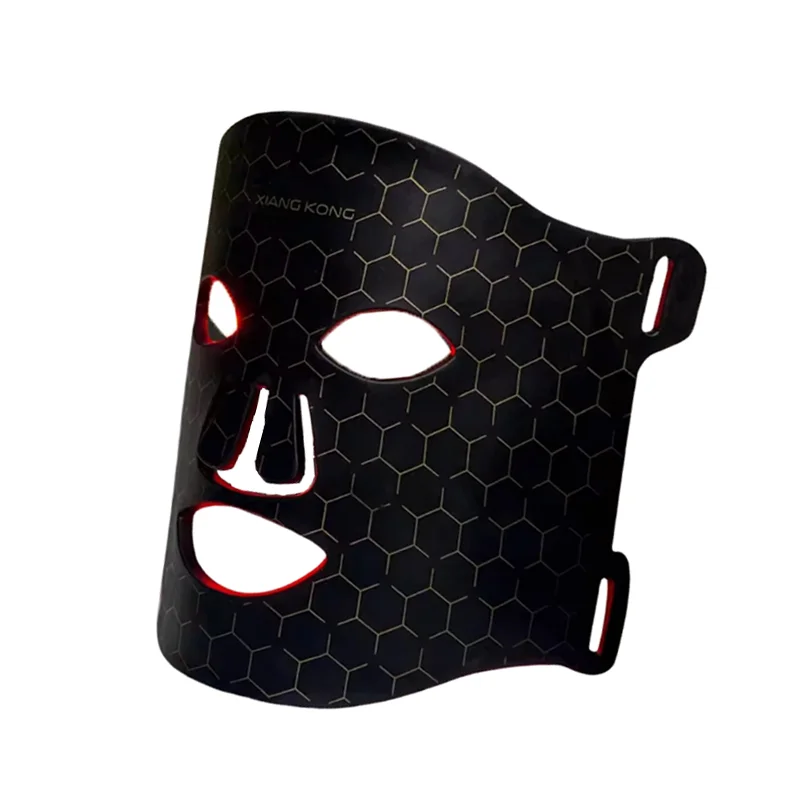 2024 Professional Silicone Beauty Skin Rejuvenation Photon Mask LED Wrinkle Acne Removal Spa Facial Treat Led Face Beauty Mask
