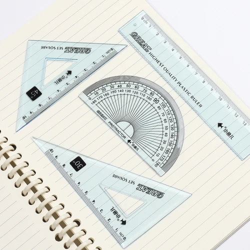 15 см масштабная линейка пластиковая Настроить производство логотипов чертежная школа стационарных