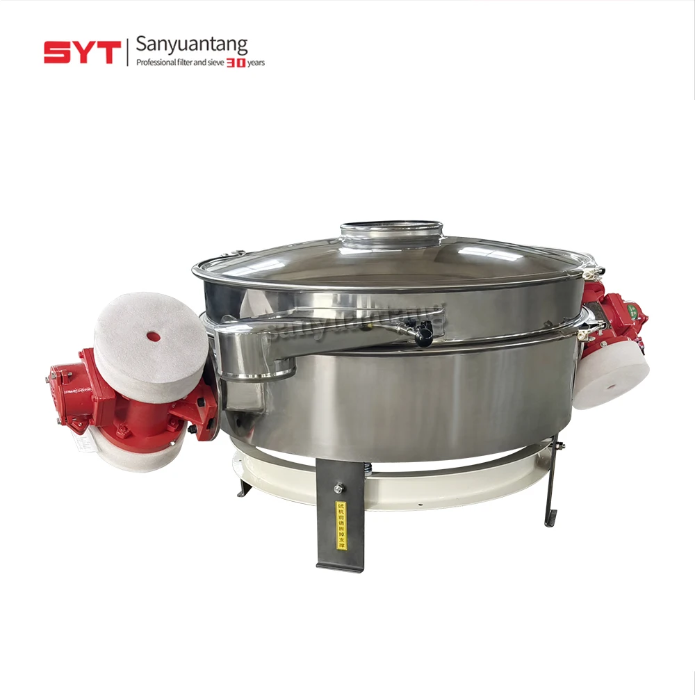 Flour mill sweet potato corn wheat sieving machine flour powder vibrating sifter machine