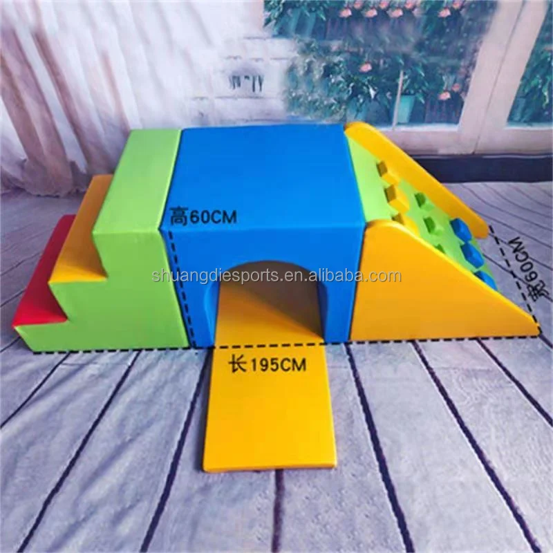 Educational Organization kids building block softplay indoor soft play set