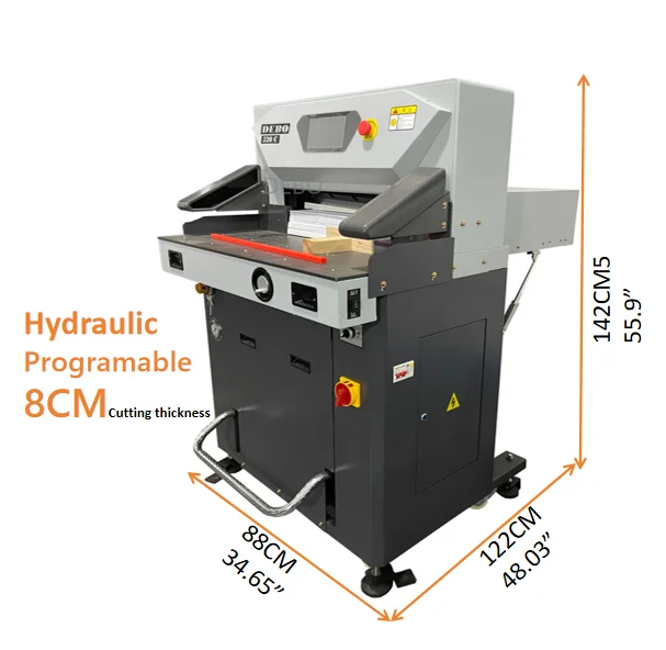 Large Size Paper Cutting Machine Hydraulic Paper Cutter Guillotine Machinery