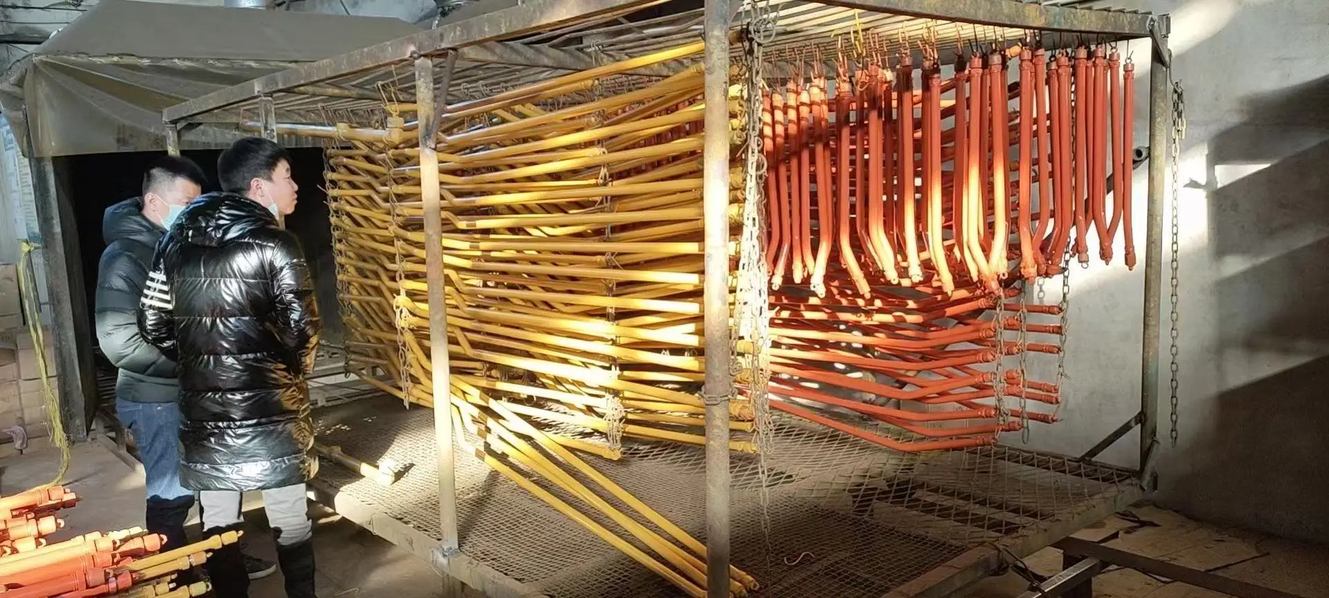 Hydraulic breaker for pipes of excavator crusher steel pipes for pipe mechanical parts